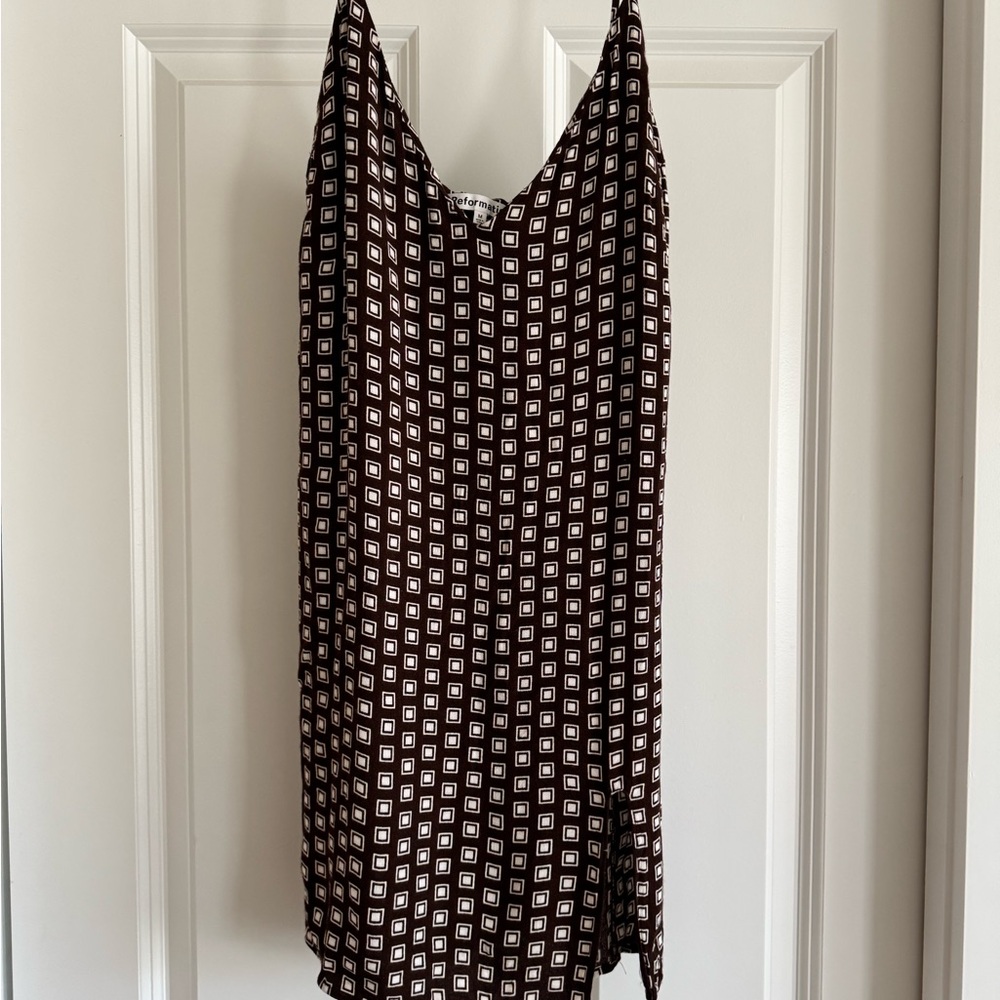 Reformation Noha Mini Dress in Palladio (Size S/M) - Picture 8 of 9
